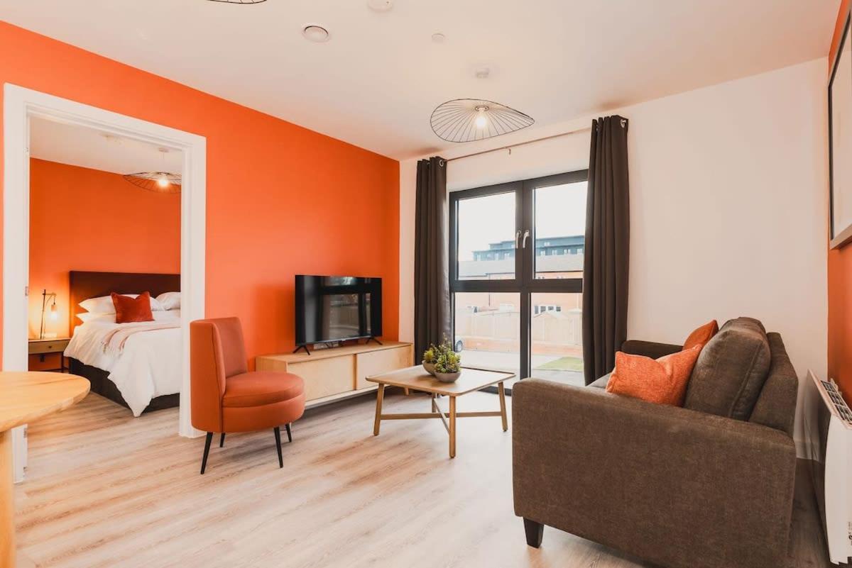 Stayzeni, Hardwick House Derby 2 Bed Apartment Екстериор снимка